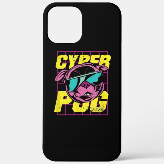 Cyber-Mops | Cooler Mops Hund Case-Mate iPhone Hülle (Rückseite)