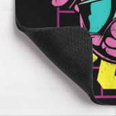 Cyber-Mops | Cooler Mops Hund Mousepad (Ecke)