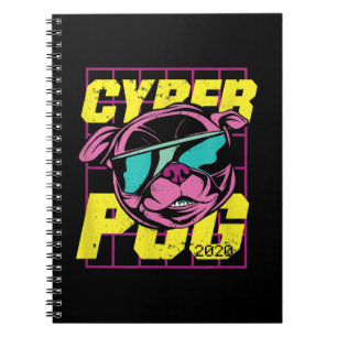 Cyber-Mops   Cooler Mops Hund Notizblock