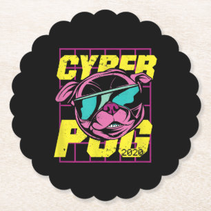 Cyber-Mops   Cooler Mops Hund Untersetzer