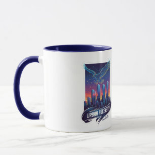 Cyber-Natur-Vektor Tasse