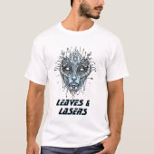 Cyber Nature Goddess Face T-Shirt (Vorderseite)