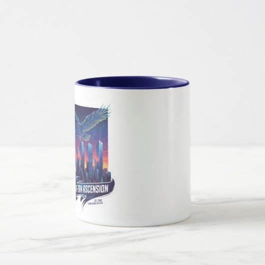 Cyber-Nature Vector Tasse (Zentrum)