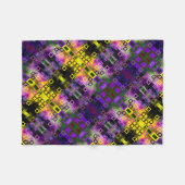 Cyber Neon Quadrate Decke (Vorderseite (Horizontal))