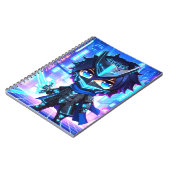 Cyber Ninja Chronicles - Futuristic Anime Notebook Notizblock (Linke Seite)