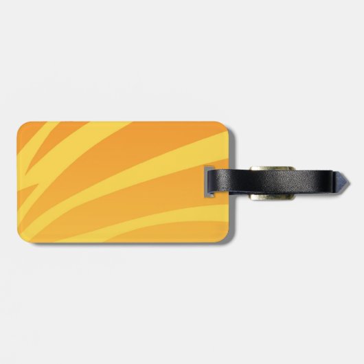 Cyber Ninja Gepäckanhänger (Rückseite horizontal)