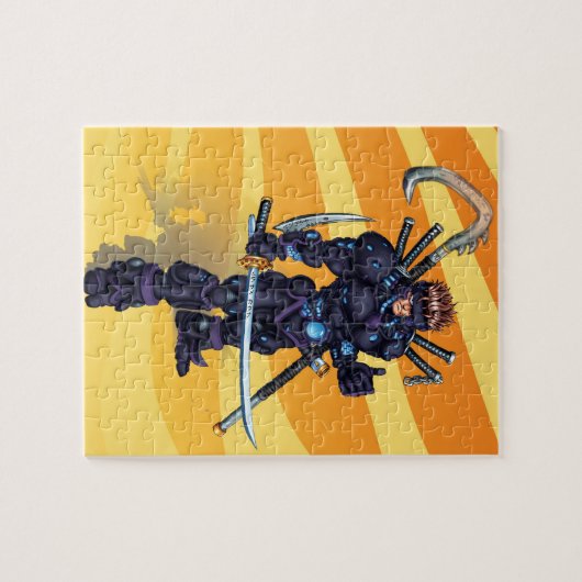 Cyber Ninja Puzzle (Horizontal)