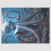 Cyber-Octopus-Gewebe-Papier Seidenpapier (Vorderseite)