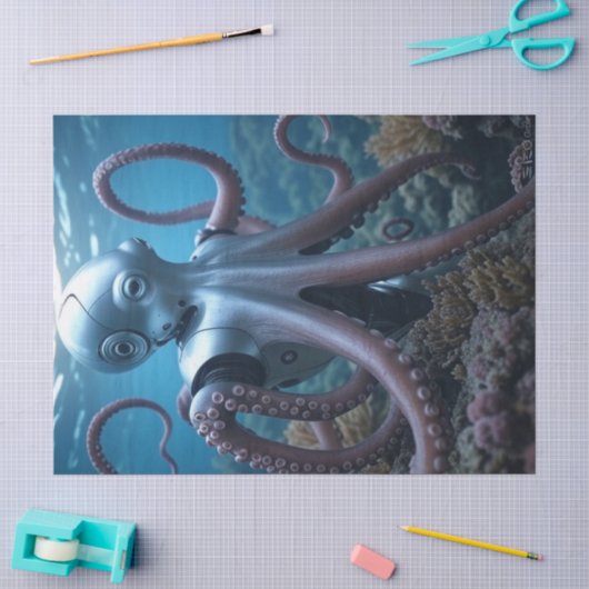 Cyber-Octopus-Gewebe-Papier Seidenpapier (Basteln)
