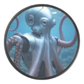 Cyber Octopus Hockey Puck (Vorderseite)