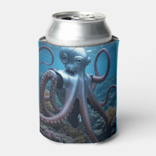 Cyber-Oktopus-Getränkedosenkühler Dosenkühler