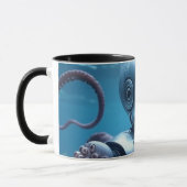 Cyber-Oktopus-Kombitasse Tasse (Links)