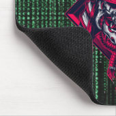 Cyber Oni Code – Retro Future Power Mousepad (Ecke)