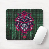 Cyber Oni Code – Retro Future Power Mousepad (Mit Mouse)