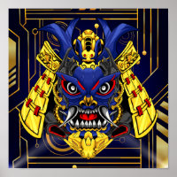 Cyber Oni Mask