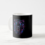 Cyber Panther Kaffeetasse (Vorderseite Links)