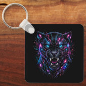 Cyber Panther Schlüsselanhänger (Vorderseite)