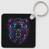 Cyber Panther Schlüsselanhänger (Rückseite)