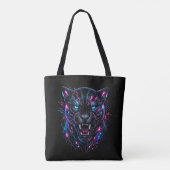 Cyber Panther Tasche (Rückseite)