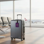 Cyber Plaid Gepäckanhänger