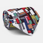 Cyber-Pop abstrakte Fraktal Designe Krawatte (Gerollt)
