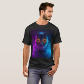 Cyber Pride Maske T-Shirt (Vorne ganz)