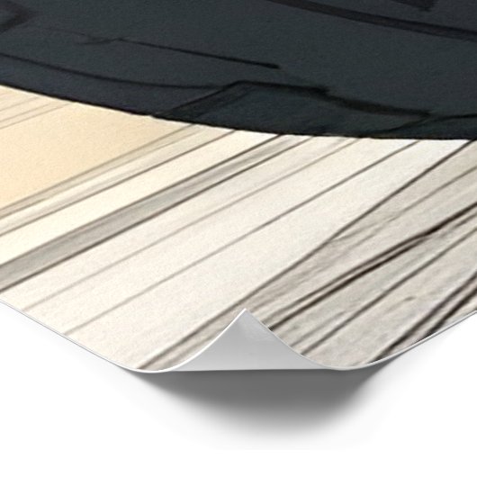 CYBER PUNK BIKER POSTER (Ecke)