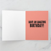 CYBER PUNK BIRTHDAY GREETTERKARTEN KARTE (Innenseite)