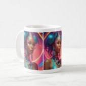Cyber Queen Kaffeetasse (Vorderseite Links)