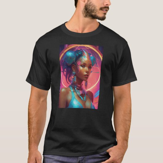 Cyber Queen T-Shirt (Vorderseite)
