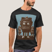 Cyber Radio Rodeo Patrol Ken Gage Sci-Fi T-Shirt (Vorderseite)