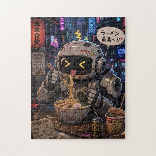 Cyber Ramen Bot Puzzle (Vertikal)