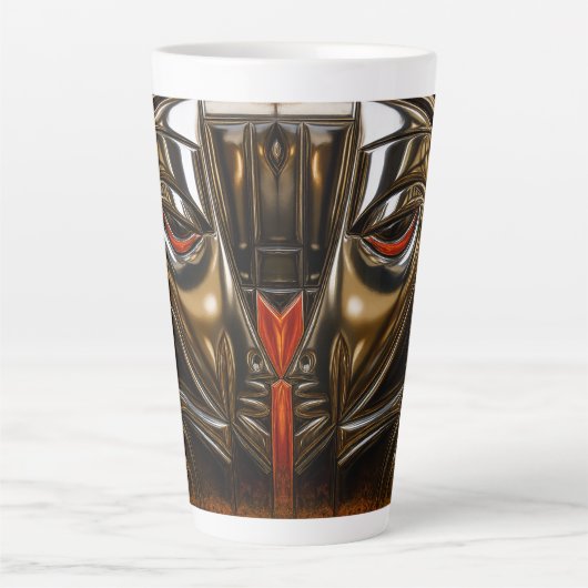 Cyber-Relikt-Metallkunst Milchtasse (Vorderseite)