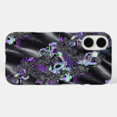 Cyber Romantischer Glitch-Spitzen-Handyhülle Case-Mate iPhone Hülle (Rückseite (Horizontal))