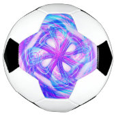 Cyber-Rosa und Blue Compact Mirror Fußball (Gedreht)