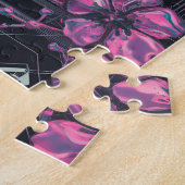 Cyber Sakura Skyline Puzzle (Seite)