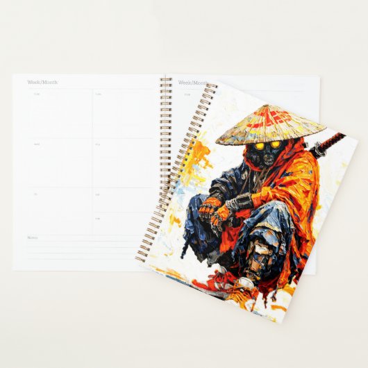 Cyber Samurai Palettenmesser Neonorange Impasto Planer (Anzeige)