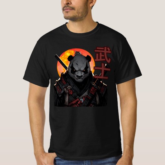 "Cyber ​ ​ Samurai" T-Shirt (Vorderseite)