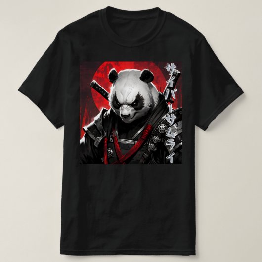 "Cyber ​ ​ Samurai" T-Shirt (Design vorne)