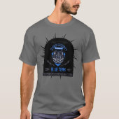Cyber Security Blue Team Lone Guardian Unisex T-Shirt (Vorderseite)