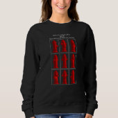 Cyber-Security-Computer Captcha kein Roboterfeuer Sweatshirt (Vorderseite)