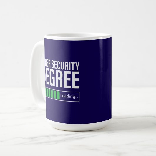 Cyber Security Degree Loading, specialist  Kaffeetasse (Vorderseite Links)