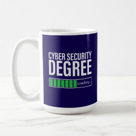 Cyber Security Degree Loading, specialist  Kaffeetasse