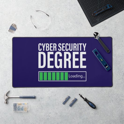 Cyber Security Degree Loading, specialist Schreibtischunterlage (Arbeitsplatz)