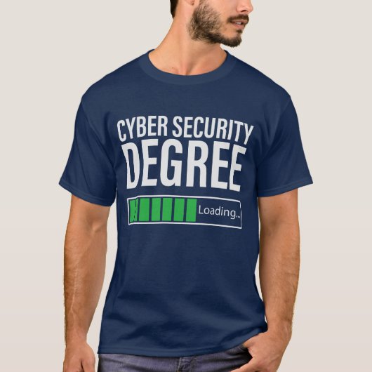Cyber Security Degree Loading, specialist T-Shirt (Vorderseite)