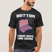 Cyber Security Expert I computer engineer for ethi T-Shirt (Vorderseite)