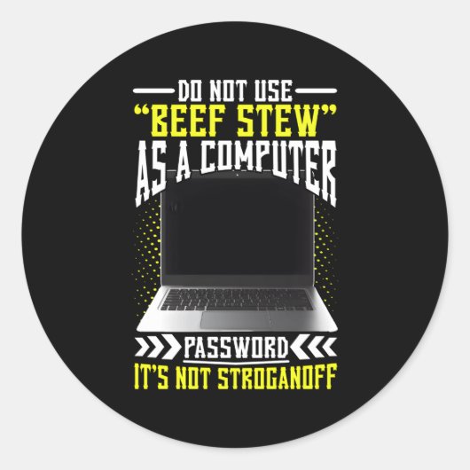 Cyber Security Hacker und Cyber Security Professio Runder Aufkleber (Vorderseite)