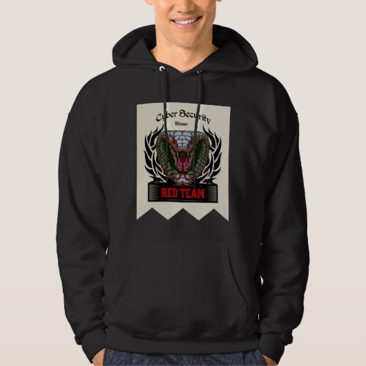Cyber Security Red Team Cobra Strike Hoodie (Vorderseite)