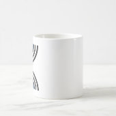 Cyber Serenität Kaffeetasse (Mittel)