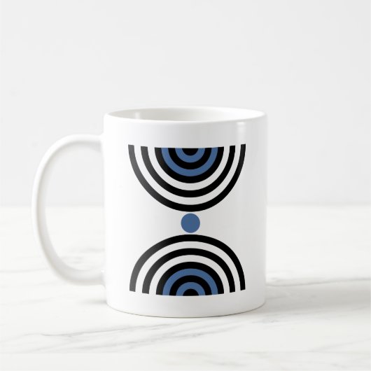 Cyber Serenität Kaffeetasse (Links)